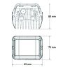 725697 Luminex LED Munkalámpa - 2880 Lumen, 9-33V + 0,35 m kábel