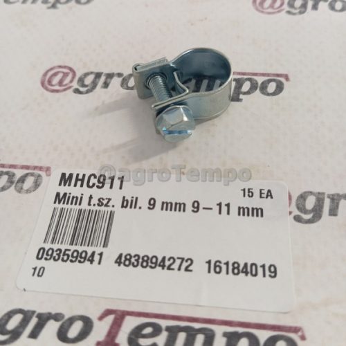 MHC911 Kramp Mini tömlőszorító bilincs 9 mm 9-11 mm 