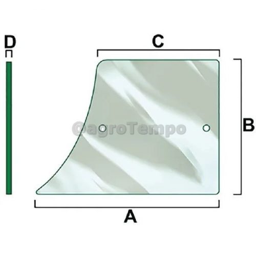 VPM7197 Vapormatic Ajtóüveg 