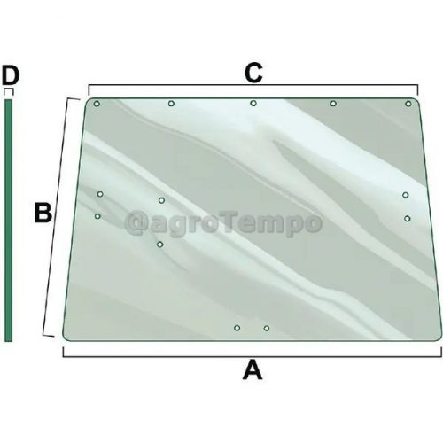 VPM7203 Vapormatic Ajtóüveg 