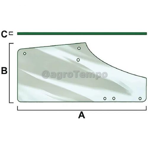 VPM7369 Vapormatic Jobb oldali ajtóüveg